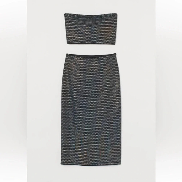 H&M Dresses & Skirts - H&M Sparkle Tube Skirt Set size xs
